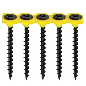CLEARANCE - TIMCO Collated Drywall Screws Coarse Thread - Black