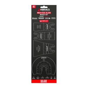 Abracs Multi-Tool Blades - 4 Piece Set
