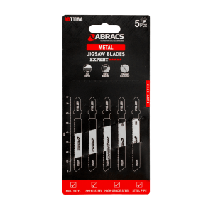 Abracs T118A Metal Jigsaw Blades (5 Pack)