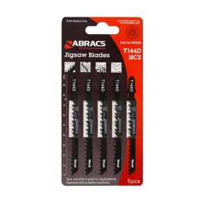 Abracs T144D Wood Jigsaw Blades (5 Pack)