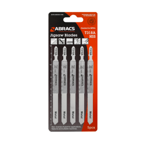 Abracs T318A Metal Jigsaw Blades (5 Pack)