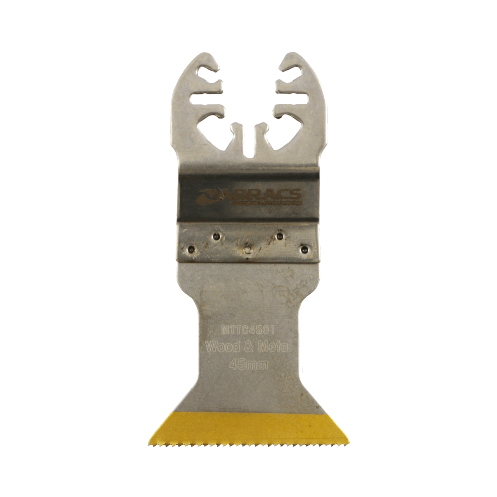 Abracs 45mm TiN Coated MultiTool Blade Wood & Metal
