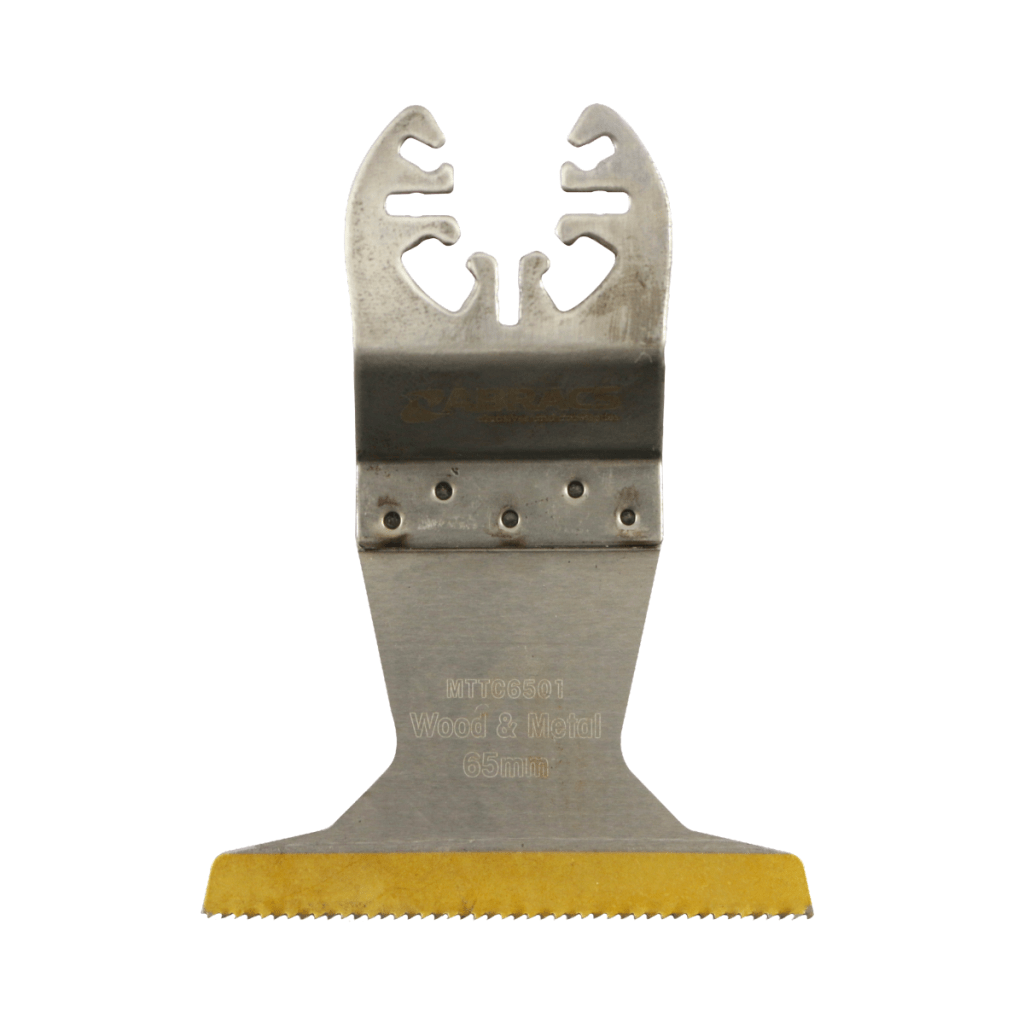 Abracs 65mm TiN Coated MultiTool Blade Wood & Metal