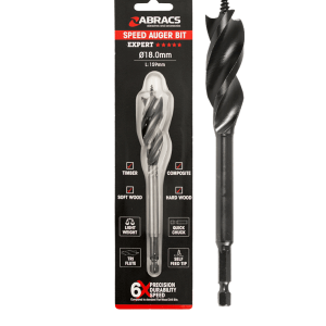 Abracs 20mm Speed Auger Drill Bit