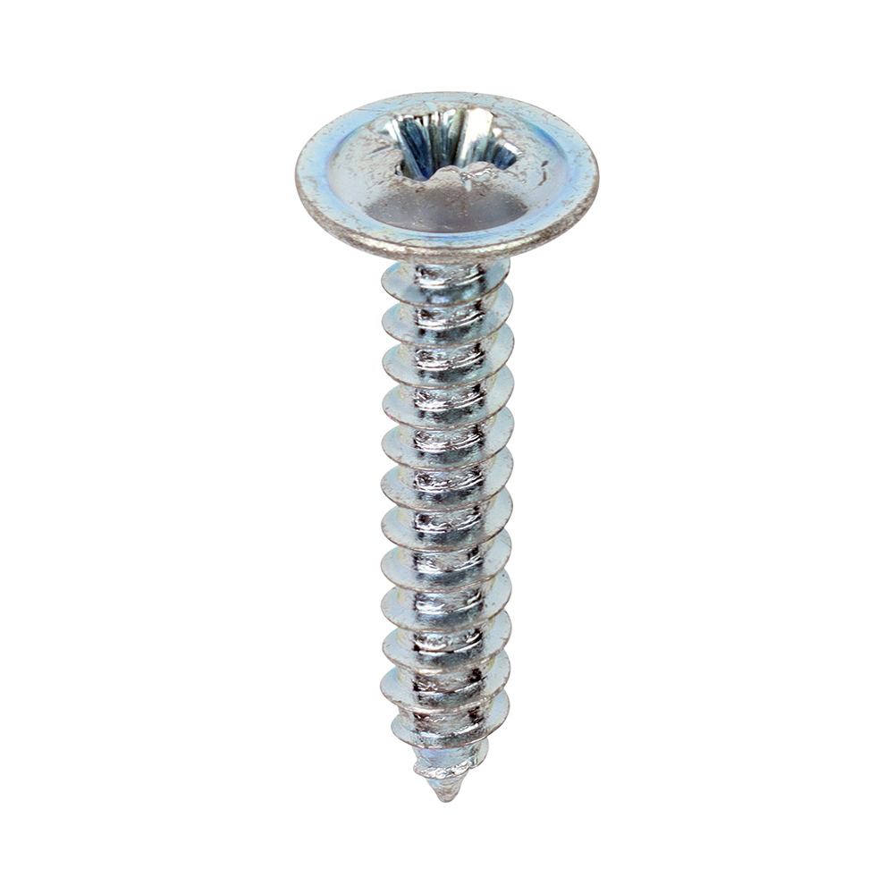 Flange Head Self Tapping Screws (Zinc Plated)