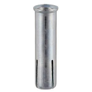 Lipped Drop-In Anchor - Zinc