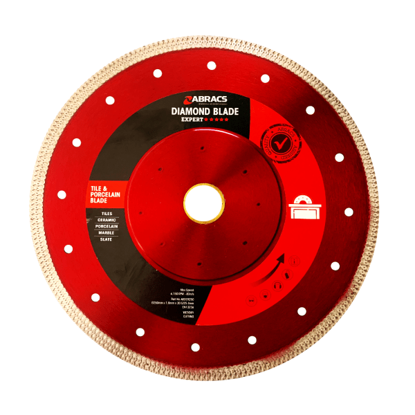 Tile and porcelain blade