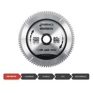 TCT Circular Aluminium Saw Blade 165mm x 1.4mm x 20mm 48T