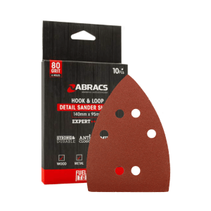 Abracs Detail Sander Sheets - 10 Pack