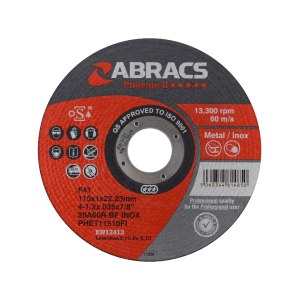 Abracs Phoenix Extra Thin Cutting Discs (115mm x 22mm)