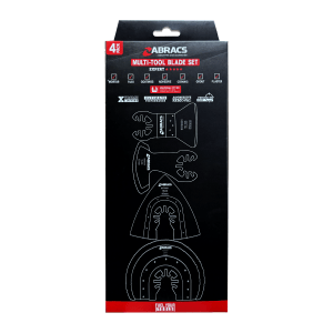 Abracs Tiling Multi-Tool Blades - 4 Piece Set