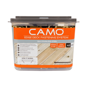Camo edge screws