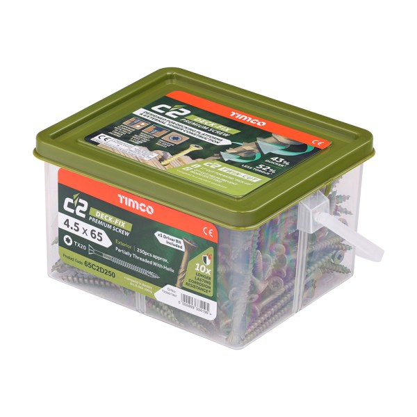 c2 decking screws