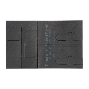 Intumescent tubular latch kit