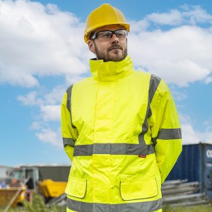 hi-vis parka
